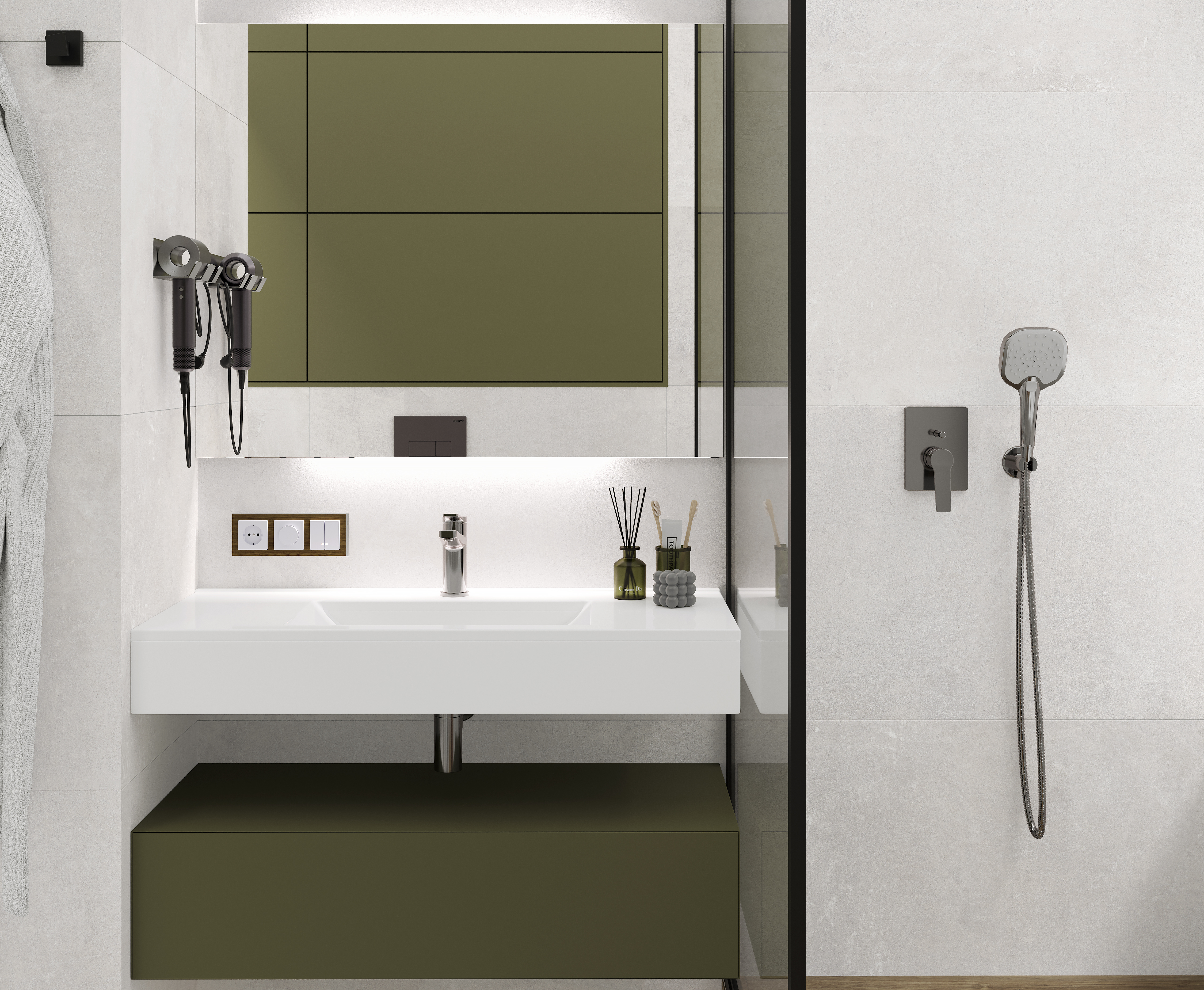 Smart perla керамогранит светло-серый 60х60 матовый структурный 59,50x59,50