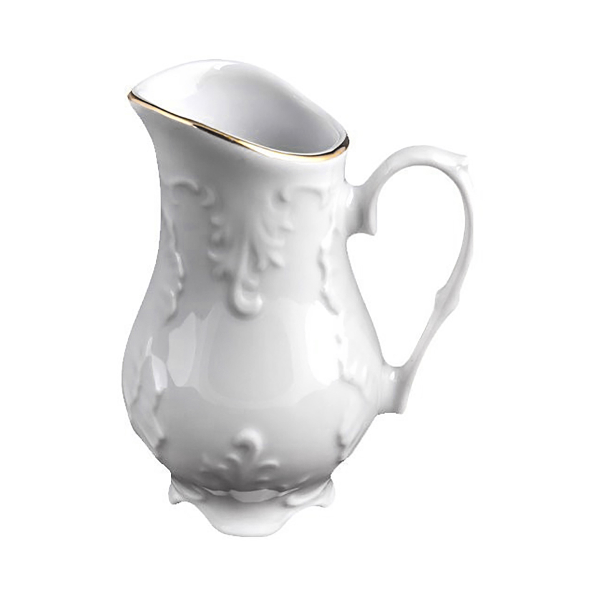 Молочник "rococo" золотая кайма 200 мл (1/6/36) "cmielow" omdz21-рококо-33