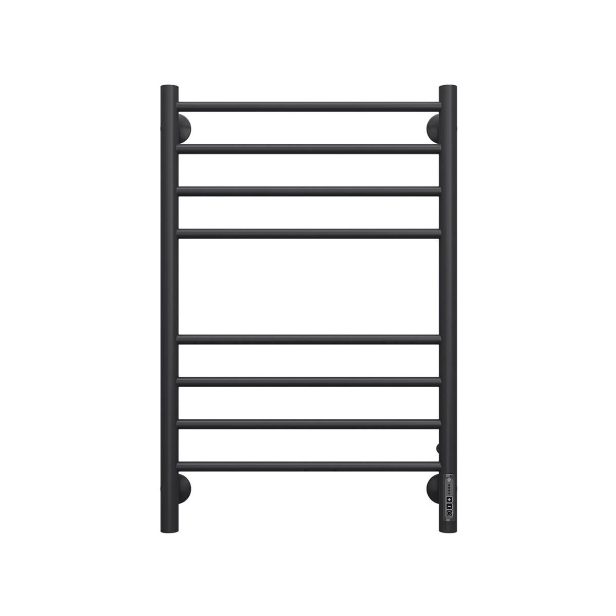 Полотенцесушитель электрич. "аврора" п8 500*800 кс 9005 (матовый черный) "terminus"