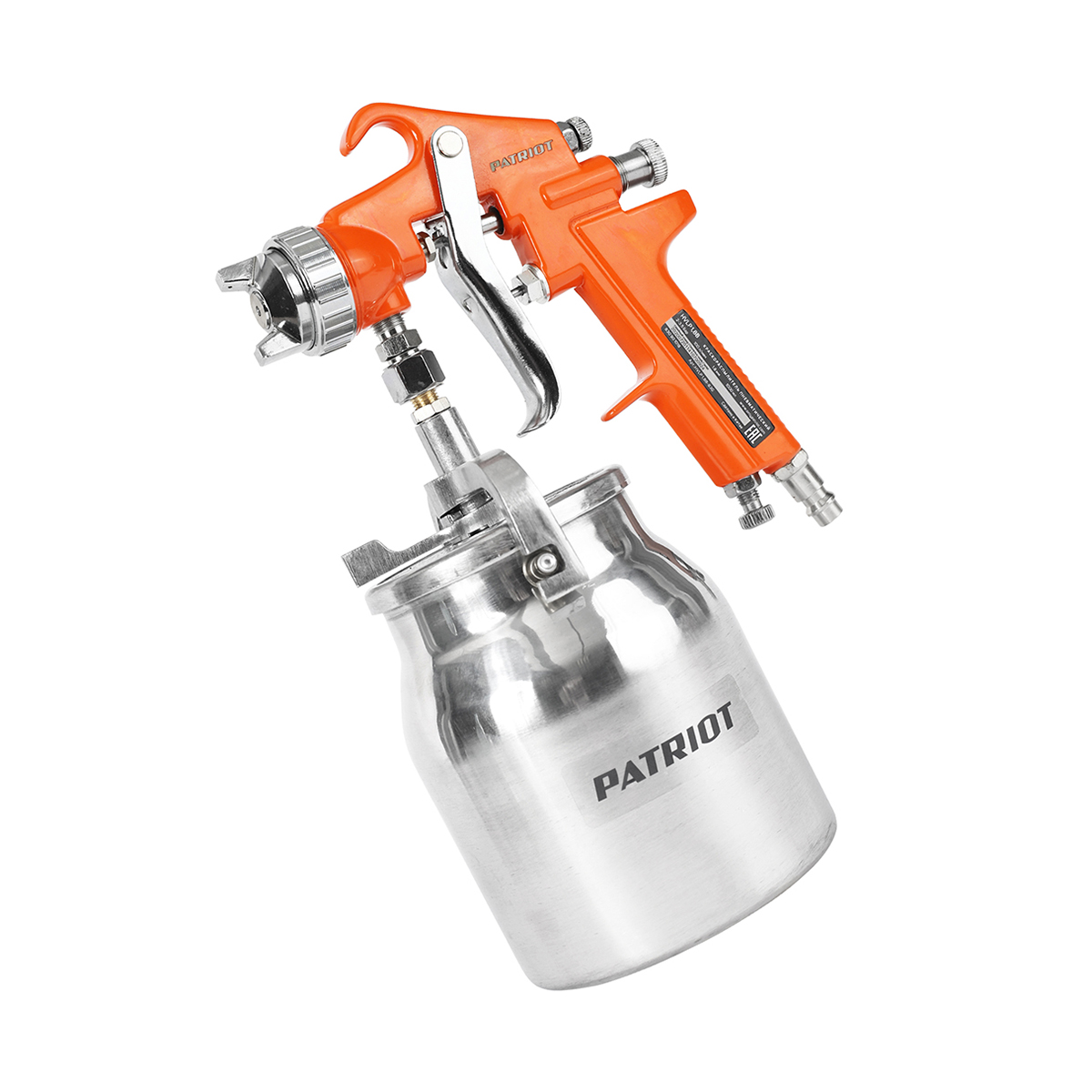 Краскопульт пневматический hvlp 1,8b (1/10) "patriot" 830901018