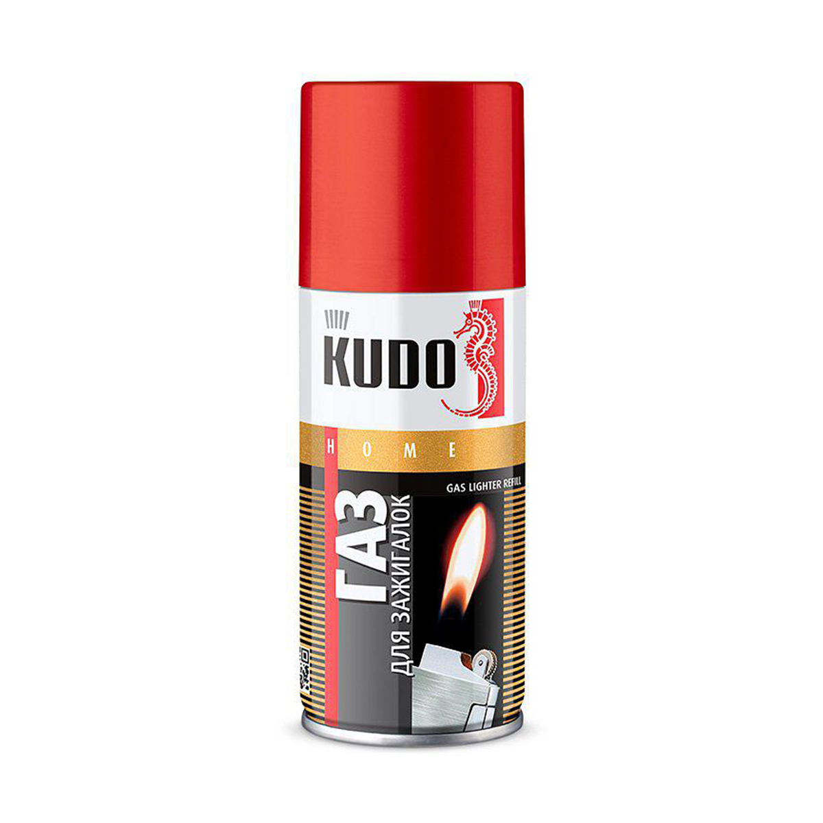 Газ для зажигалок 140 мл (12) "kudo" ku-h404