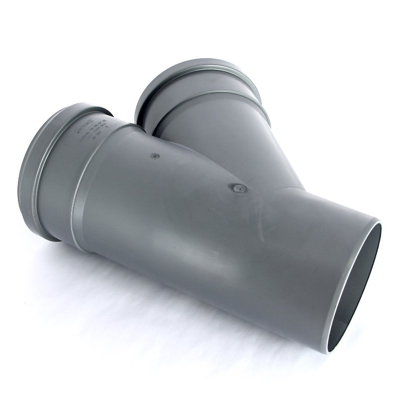 Тройник 45° для вн.канализации d=110 мм SINIKON Стандарт