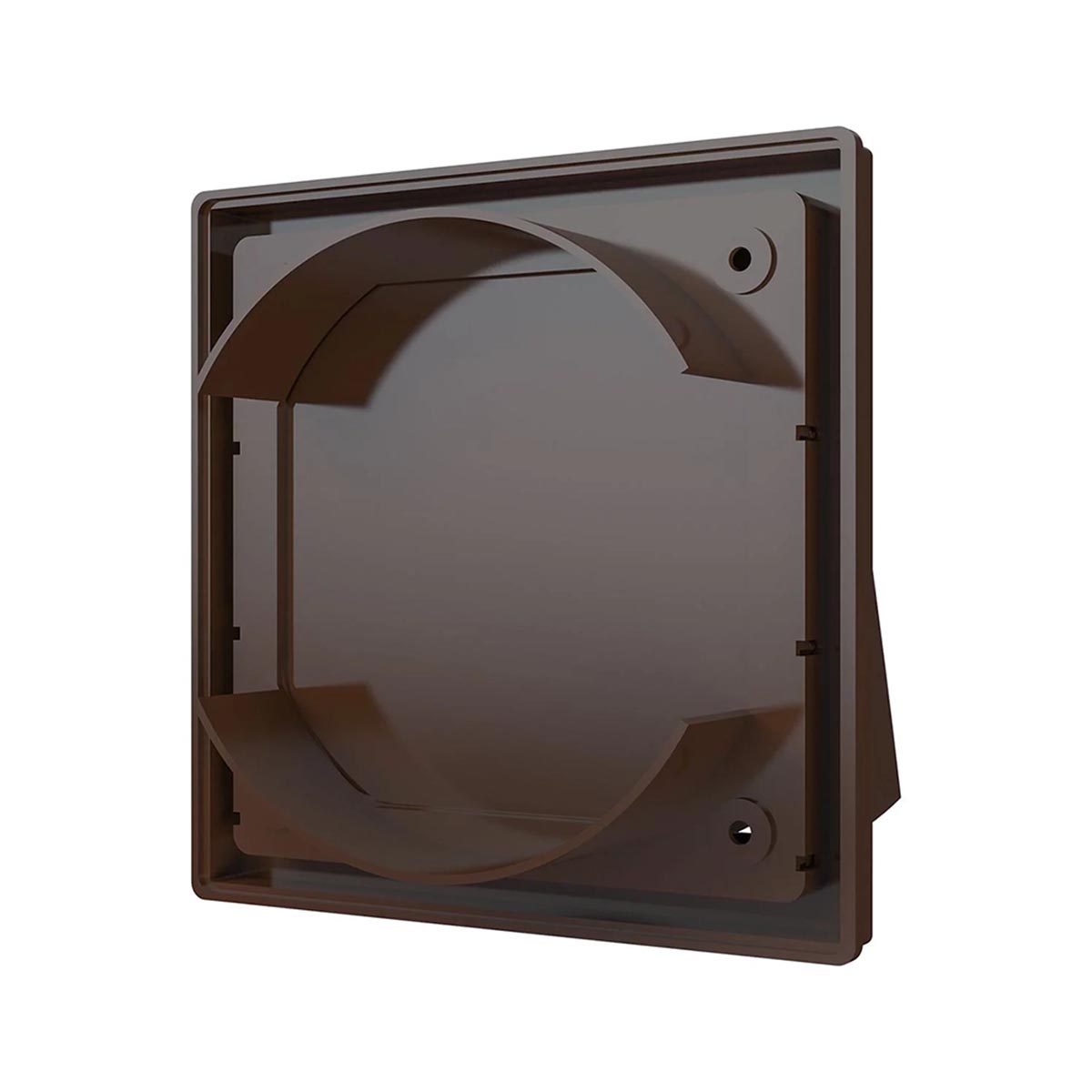 Выход стенной вытяжной с обратным клапаном 150 х 150 мм с фланцем d125 (1/20) "эра" 1515к12,5фв кор