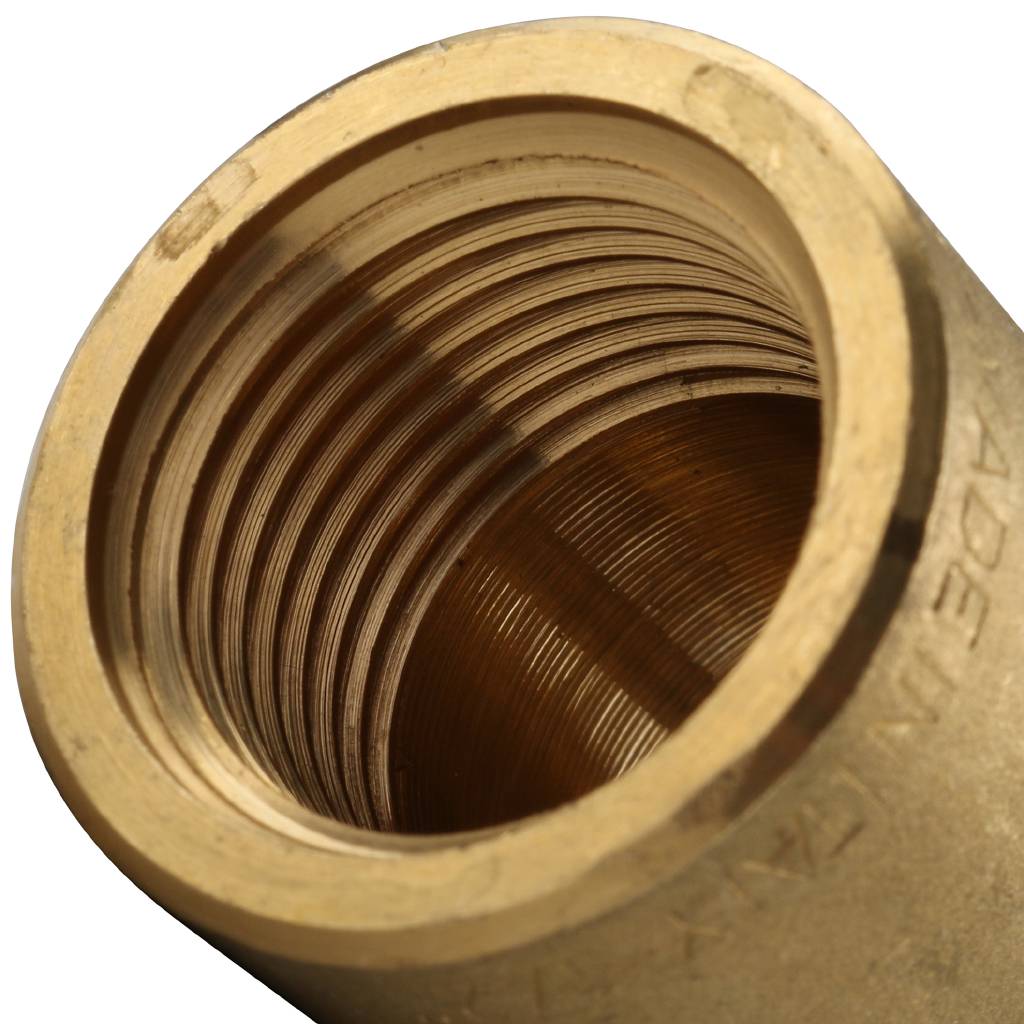 Удлинитель резьбовой 3/4" x 30 мм НР-ВР латунь TIEMME