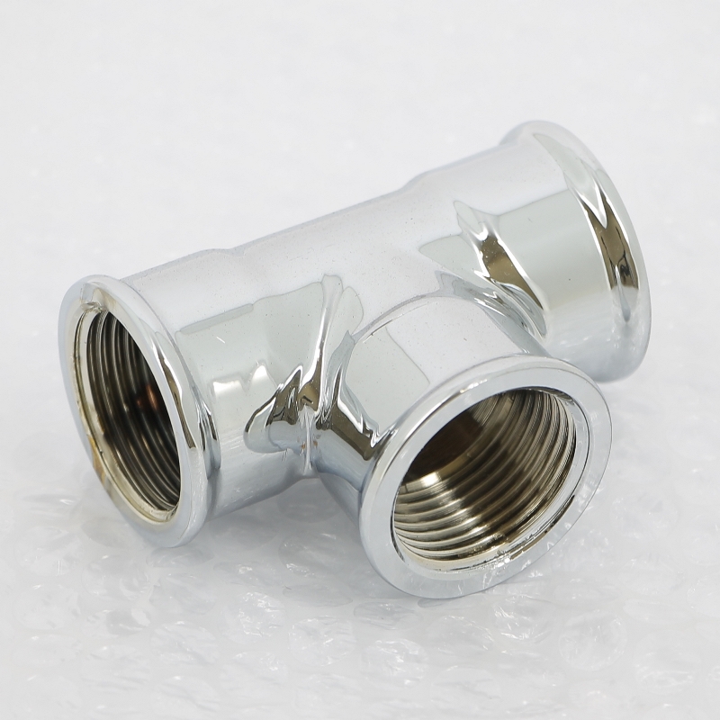 Тройник резьбовой (ВР) 1" бронза хромированная VIEGA (130190)