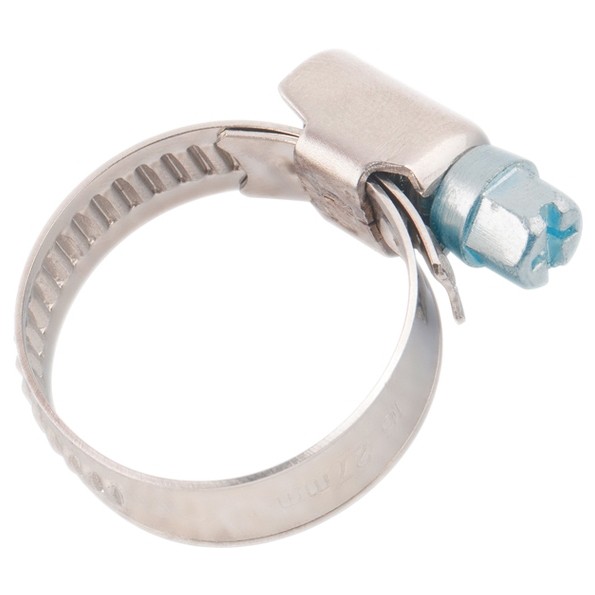 Хомуты металлические, Стандартное болтовое крепление 10-16 мм, 100 штук в упаковке, ширина 9 мм Сибртех (47556)