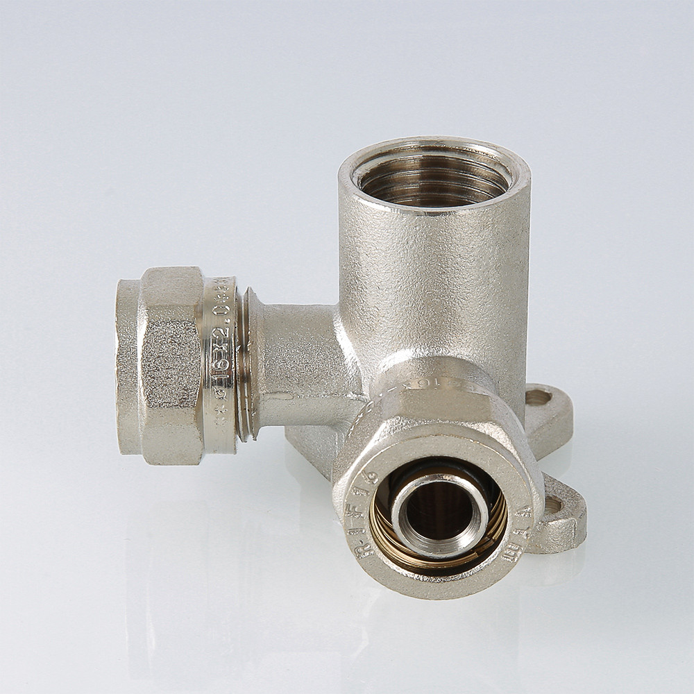 Водорозетка обжимная проходная 16х1/2" VALTEC