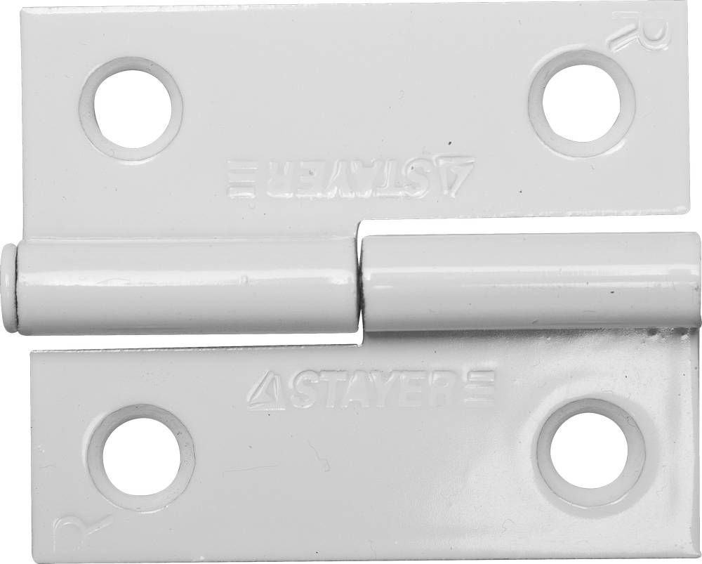 Петля дверная STAYER ″MASTER″ разъемная, цвет белый, правая, 50мм