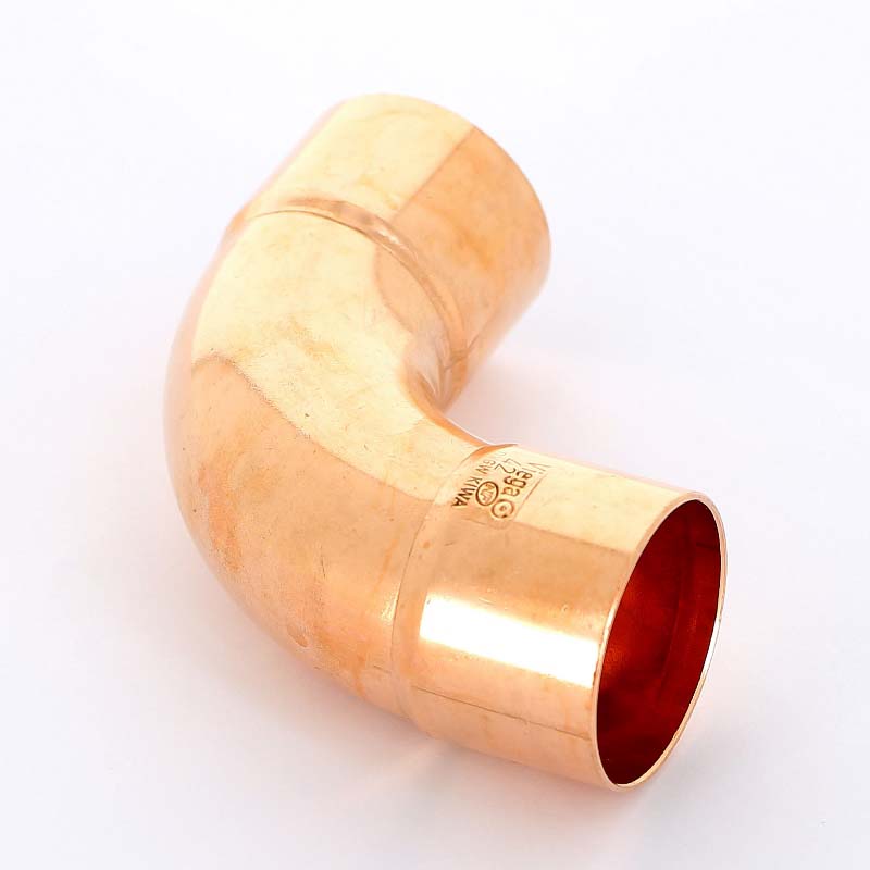 Отвод двухраструбный 90° VIEGA пайка 42 мм медный