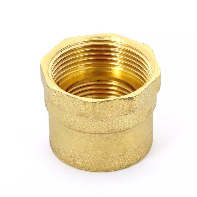 Муфта редукция 1/2" x 3/8" (ВР) латунь UNI-FITT