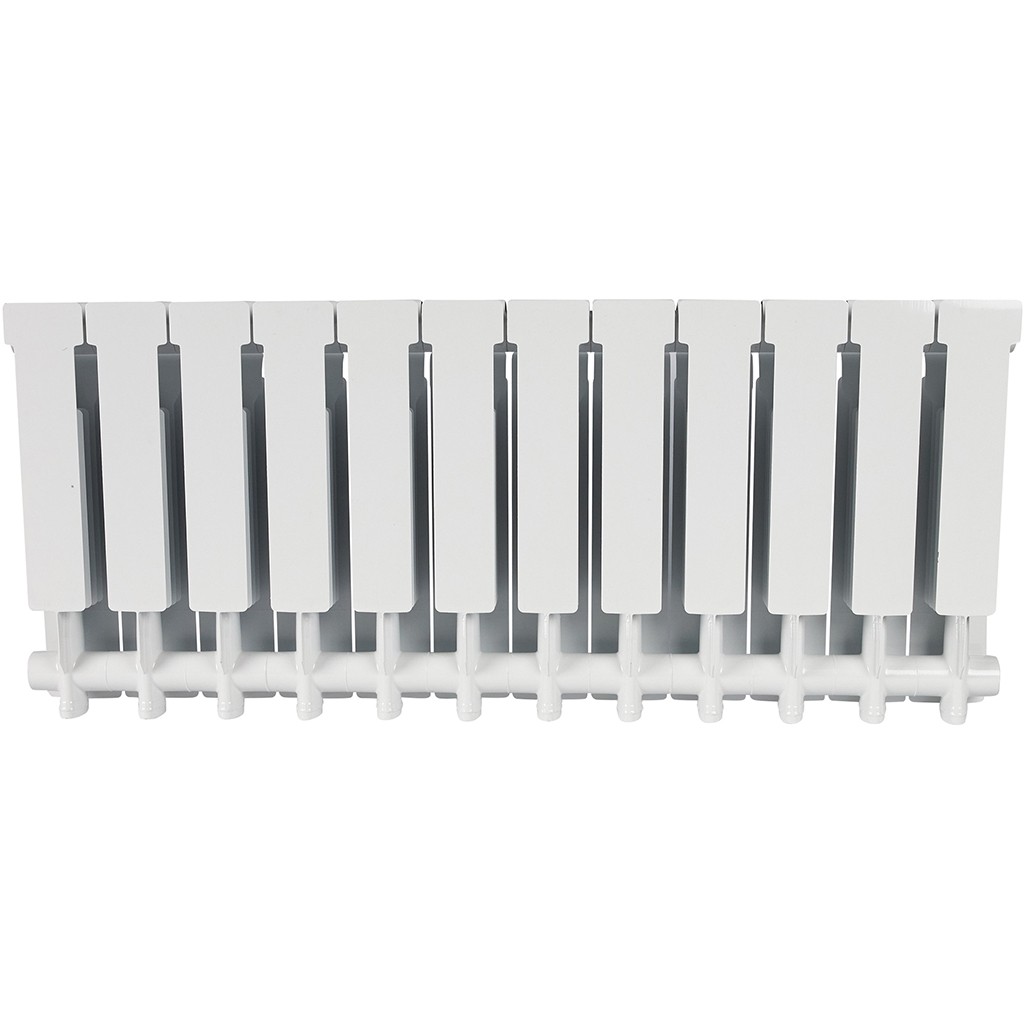 Радиатор STOUT ALPHA 350 мм 12 секций, алюминий (боковое подключение) на 17 кв.м.