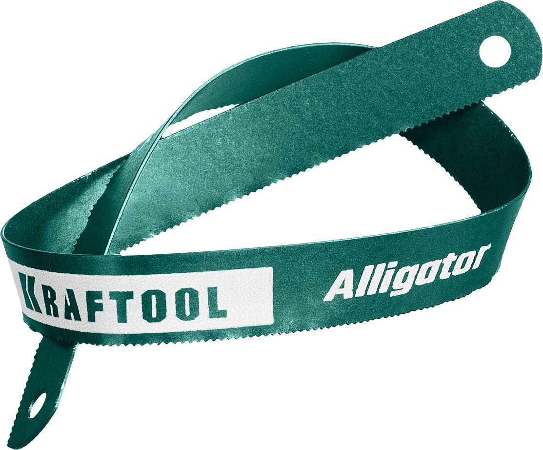 KRAFTOOL Alligator-24, 24 TPI, 300 мм, биметталическое гибкое полотно по металлу (15942-24-1)