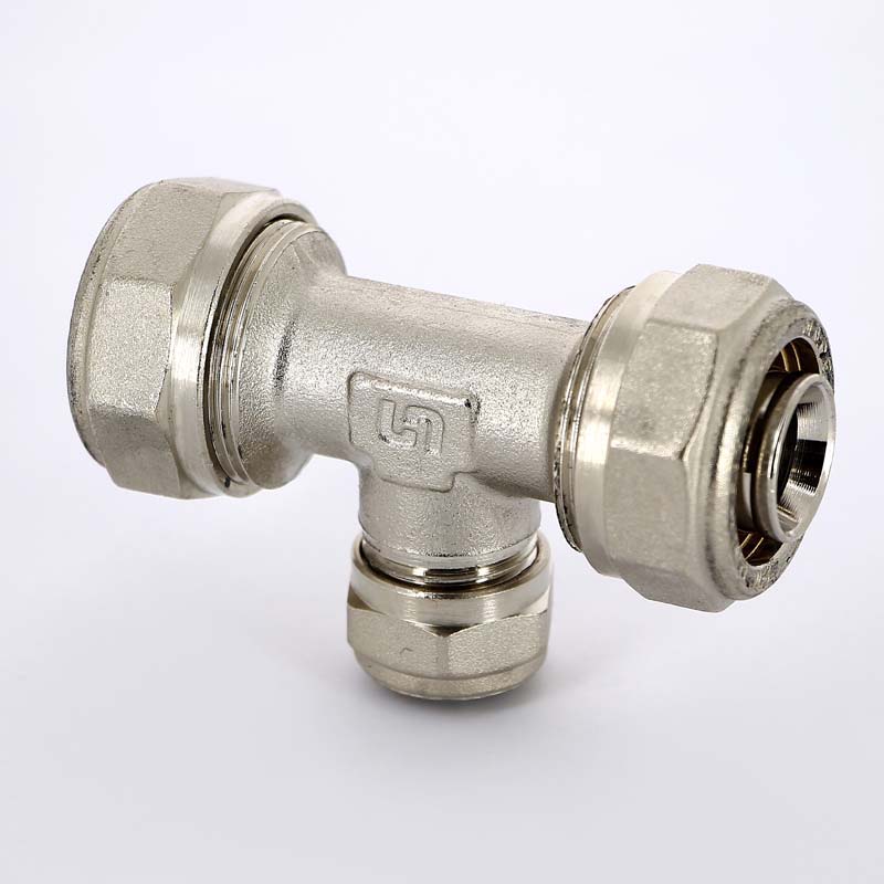 Тройник 26 х 16 х 26 редукционный под обжим UNI-FITT