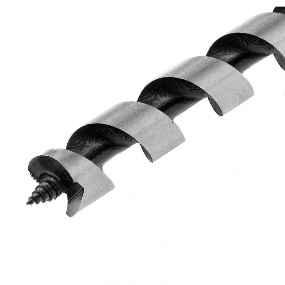 Сверло по дереву шнековое, 28 х 350 мм, шестигранный хвостовик Matrix (70151)