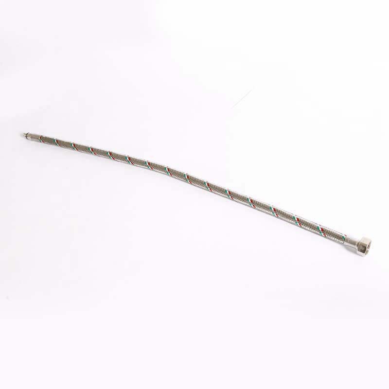 Подводка для смесителя из нержавеющей стали М10х1 НВ 1/2" UNI-FITT 60см