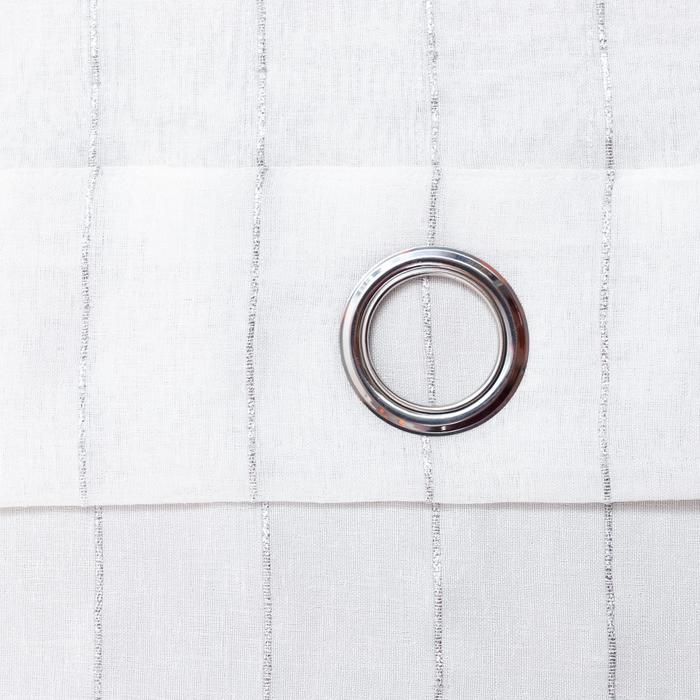 Тюль "полоса" 260*250 см на люверсах (1/12) "этель" 4995494