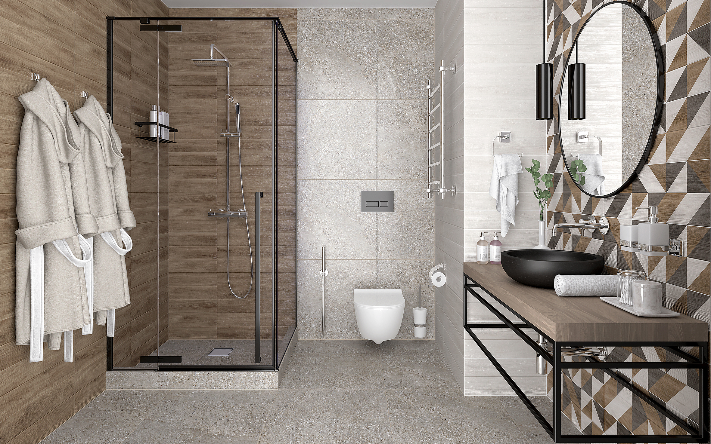 Avenue тёмно-бежевый 20x60