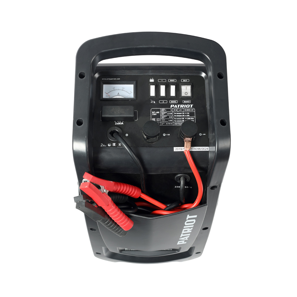 Пускозарядное устройство bct-400 start (1) "patriot" 650301543