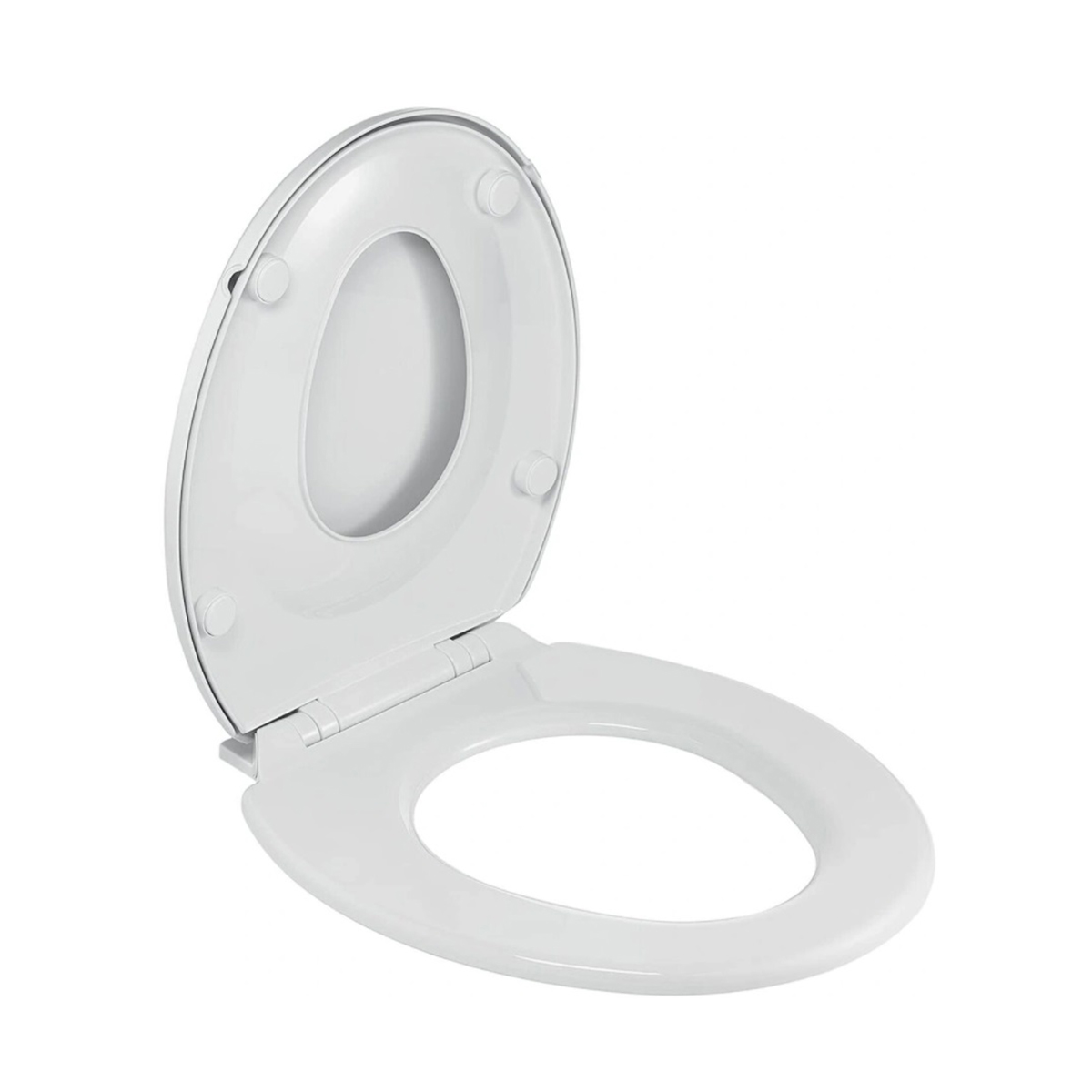 Сиденье для унитаза "семья" с детской вставкой белое (1/4) "wirquin"