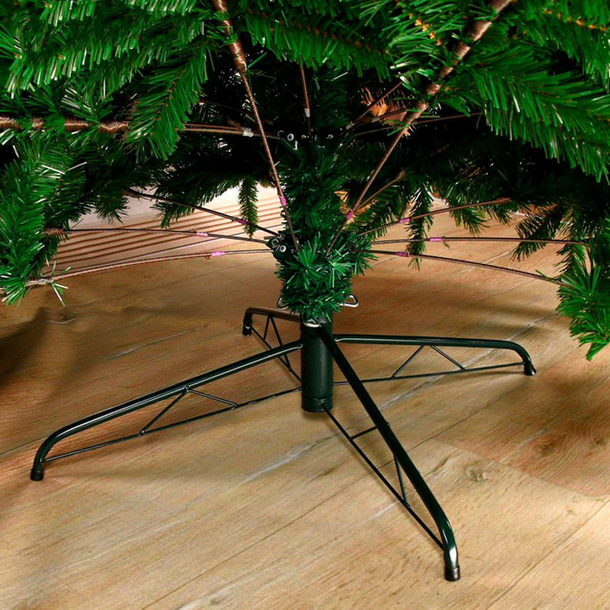 Ель декор. "элит" 240 см, 1798 веток (зеленая со светлыми кончиками) "зимнее волшебство" 2338587