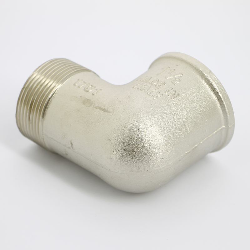 Колено резьбовое ВН 1"1/2 x 1"1/2 никель UNI-FITT