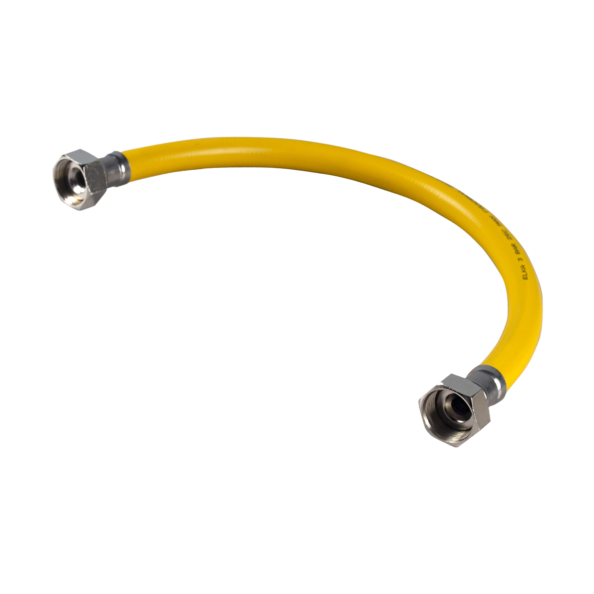 Шланг пвх для газа  3/4" 13*19  0,5 м гайка-гайка (1/140) "elka"