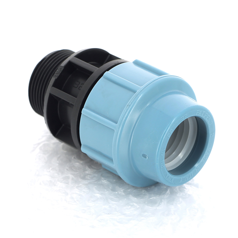 Муфта ПНД обжимная НР 32 х 1"1/4 для водопроводных труб UNIDELTA