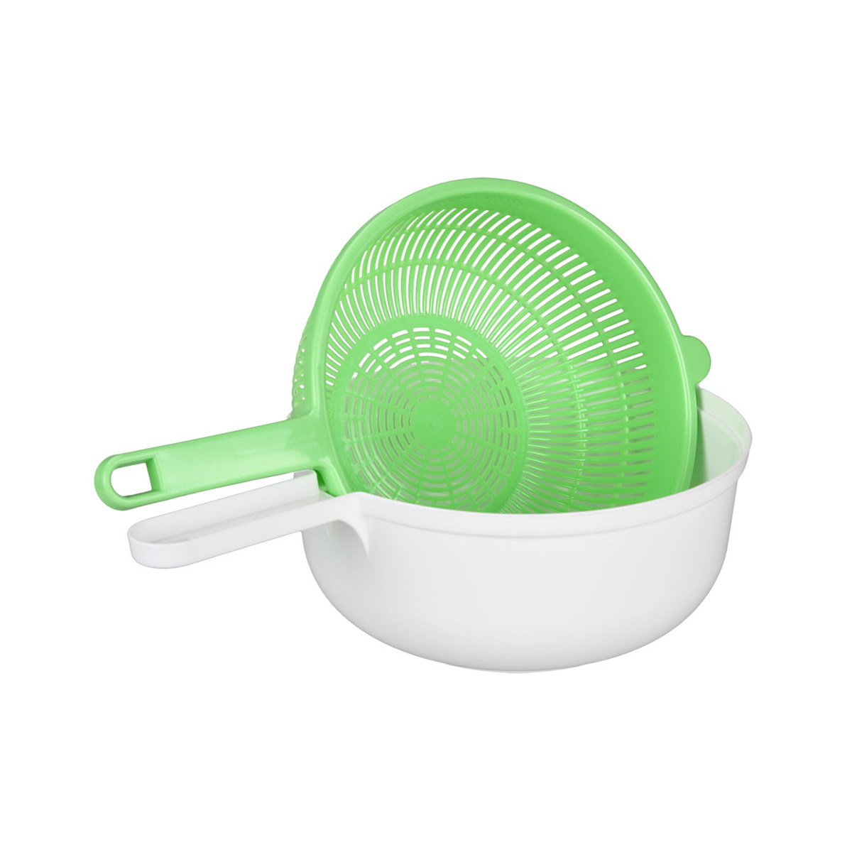 Дуршлаг пласт. 3 л  d 240 мм  с чашей  (1/10) "альтернатива" м592