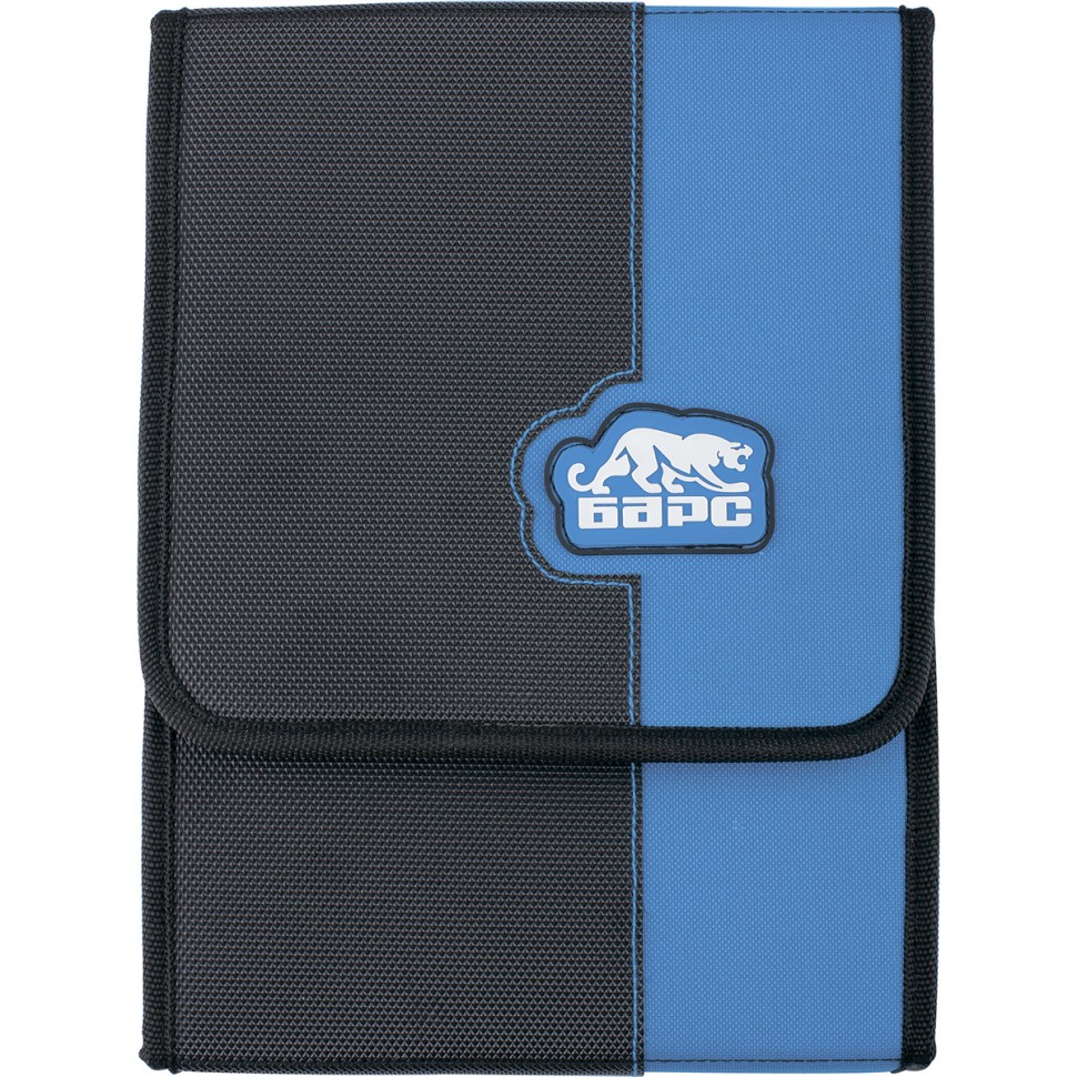 Набор долот-стамесок плоских, 4 шт, 8-12-18-24 мм, двухкомпонентная рукоятка, металлический затыльник Барс (24452)