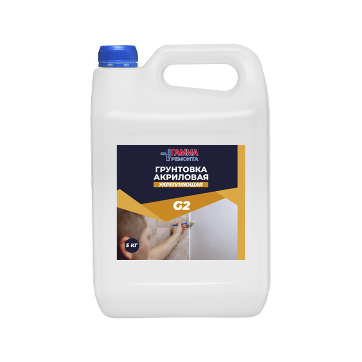Грунтовка укрепляющая универсальная g2  5 кг (1) "гамма ремонта"
