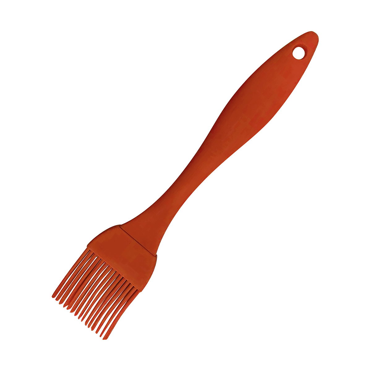 Кисть кулинарная силикон. "pennello" 20*3,6 см (коричневый) (1/12/288) "mallony"