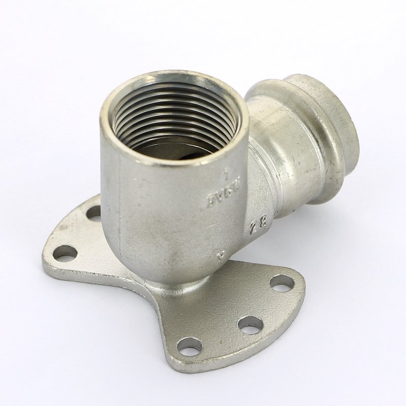 Водорозетка пресс 28х1' нержавеющая сталь Sanpress Inox VIEGA