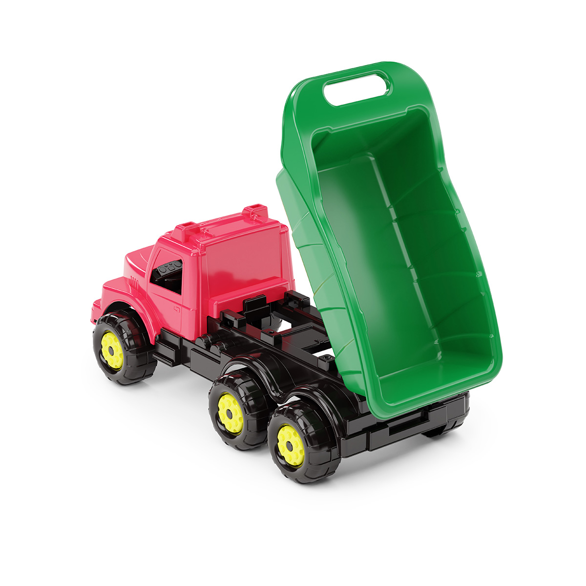 Машинка детская "самосвал" (красная) (1) "альтернатива" м4460