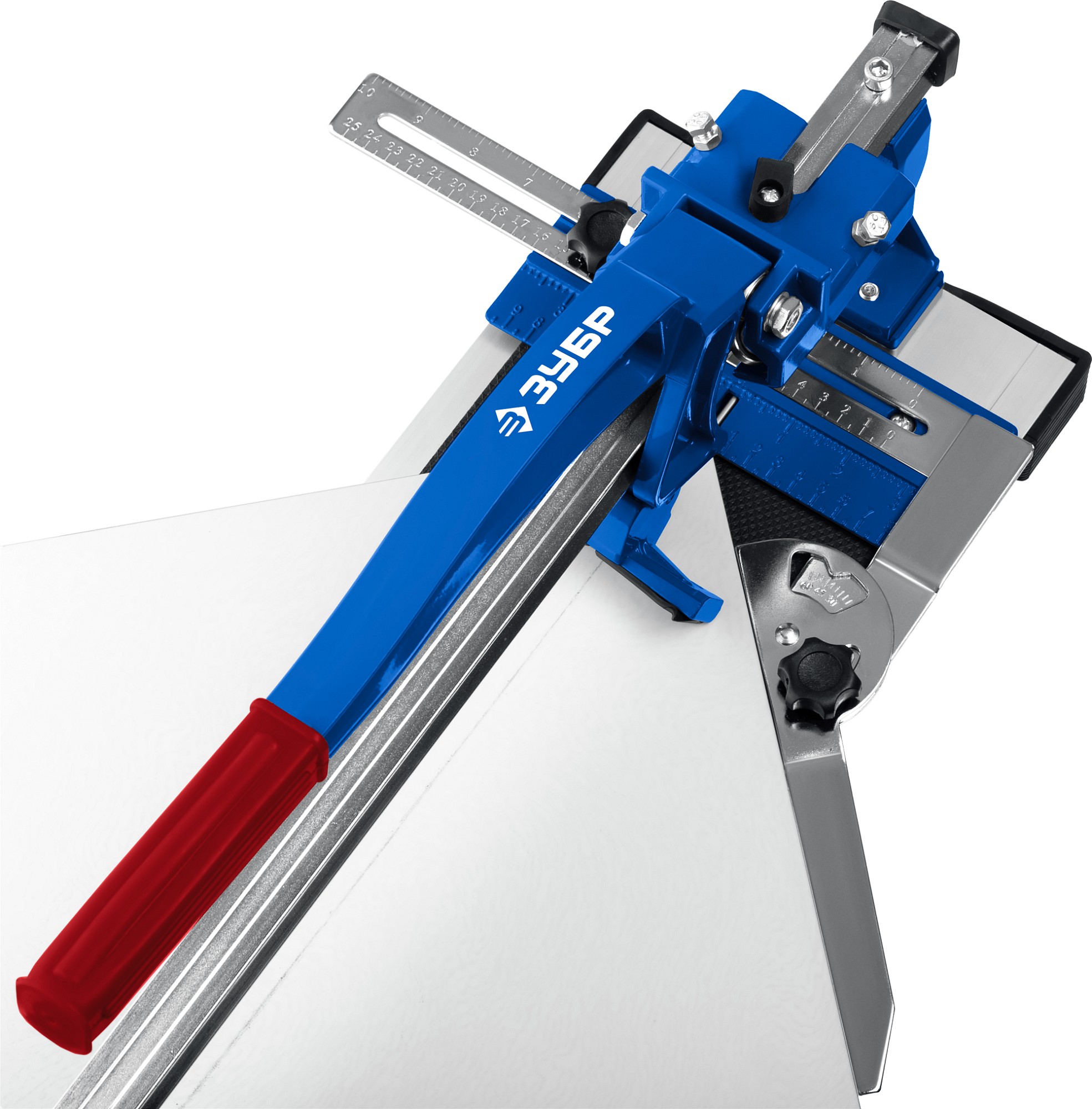 ЗУБР 700 мм, 5 - 16 мм, монорельс, усиленная платформа, плиткорез на подшипниках (33193-70)