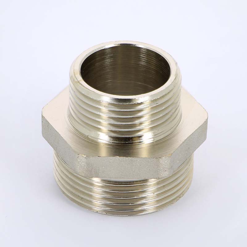 Ниппель редукция 1"1/4 x 1" (НР) никель UNI-FITT