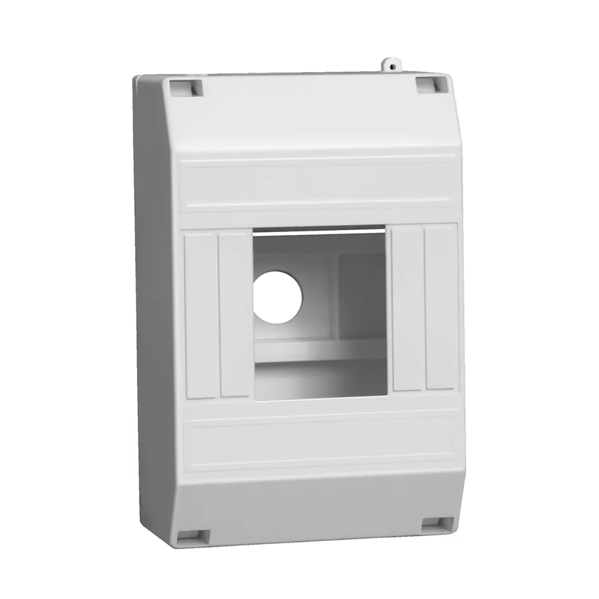 Бокс "krepta 3" кмпн 1/4 ip20 для наружн. уст., пластик, белый (1/135)  "iek"