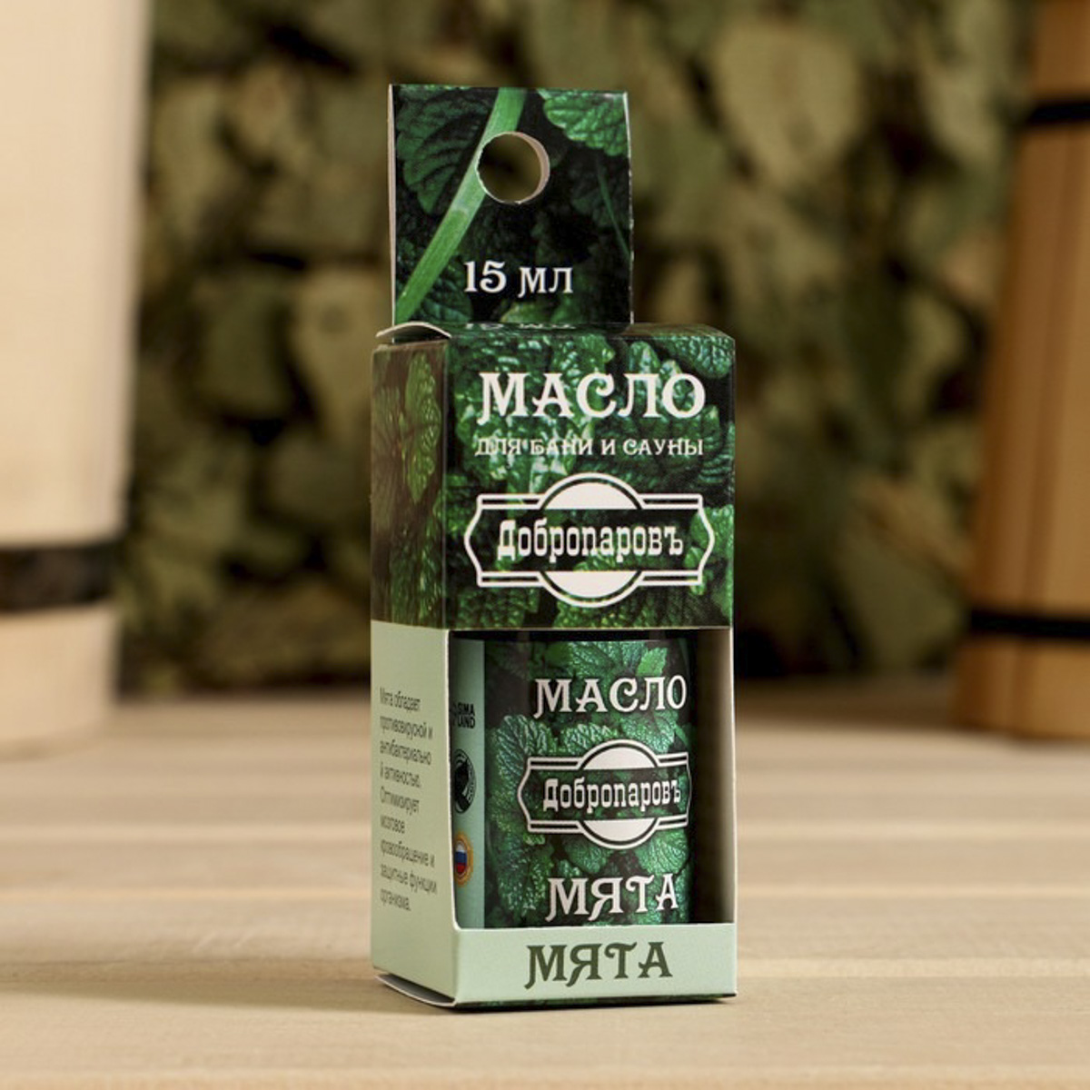 Масло эфирное "мята" 15 мл "добропаровъ" 7475160