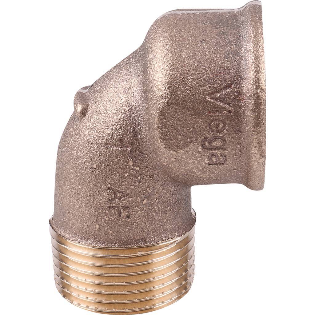 Угол резьбовой 90° ВН 1" бронза VIEGA (264048)