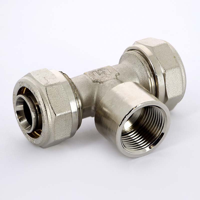 Тройник обжимной ВР 26 х 1" х 26 UNI-FITT для м/п труб