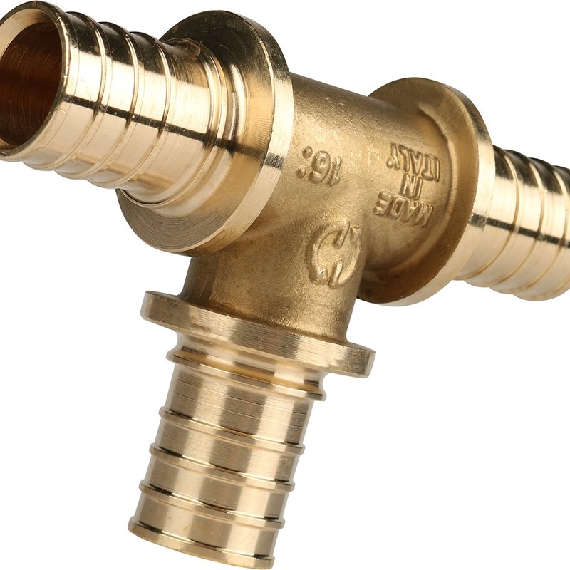 Тройник 25 х 25 х 25 аксиальный для труб из сшитого полиэтилена STOUT