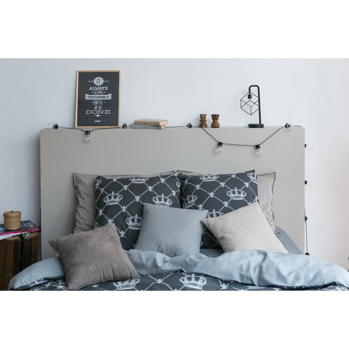 Постельное белье "этель" crown 2 сп. (бязь) (1/6) 4150393