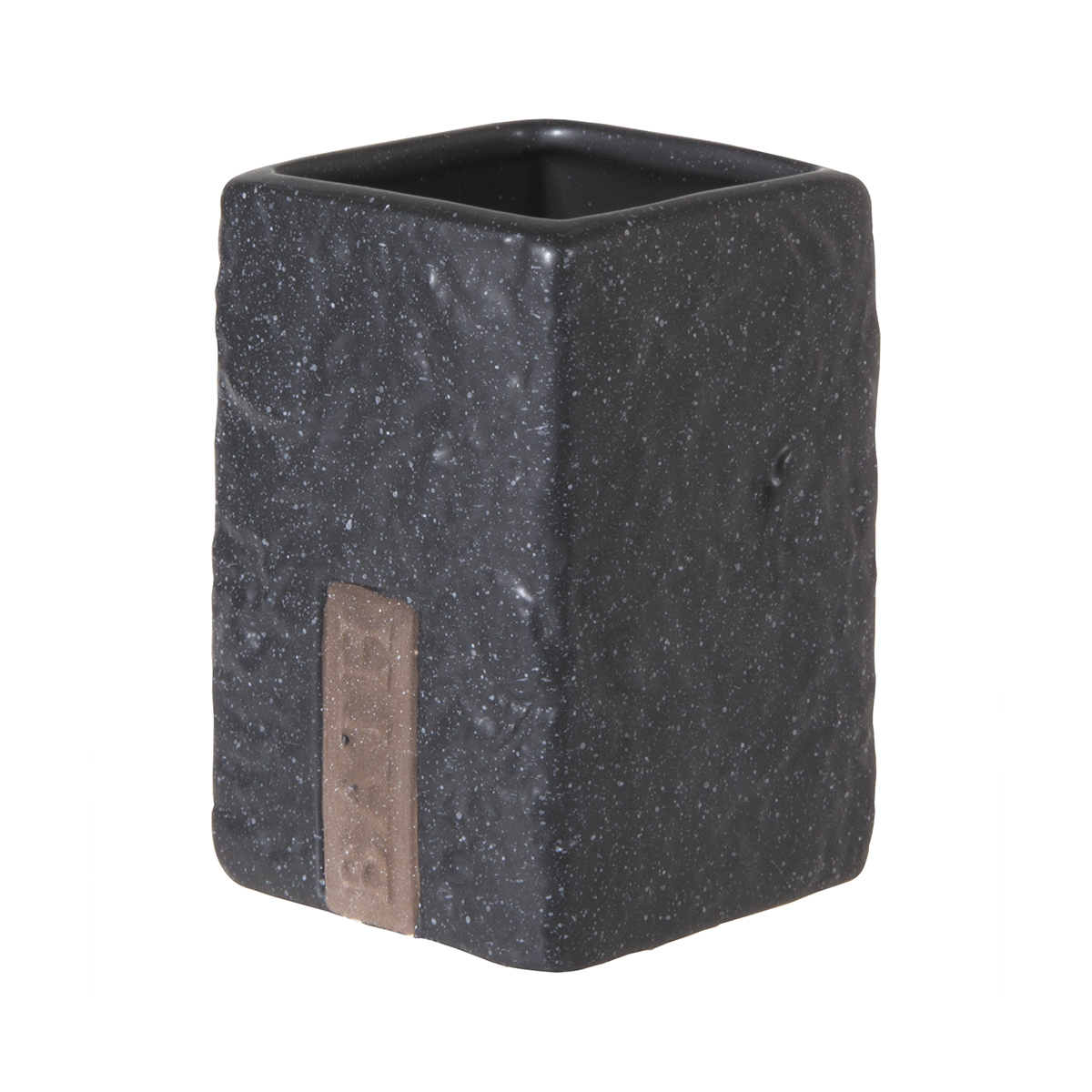 Стакан для ванной комнаты "bath" фарфор (1/6/24) "рыжий кот"