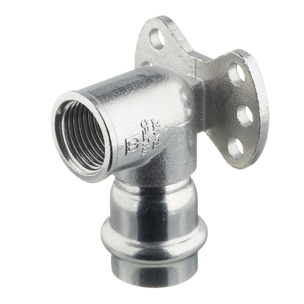 Водорозетка В-пресс 22 x 1/2" нержавеющая сталь VALTEC