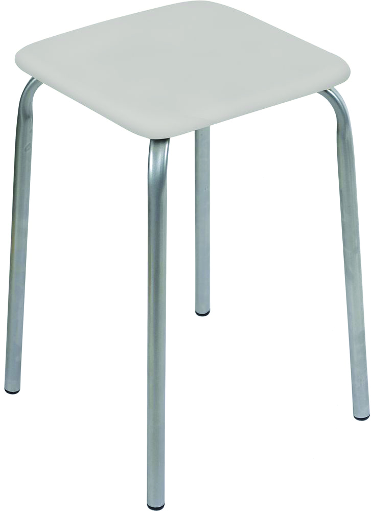 Табурет "эконом 3" квадратное сиденье 29 см (1/10) серый тэ3/с "ника"