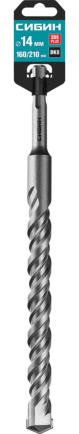 СИБИН 14 х 210 мм, SDS-plus бур (29312-210-14)