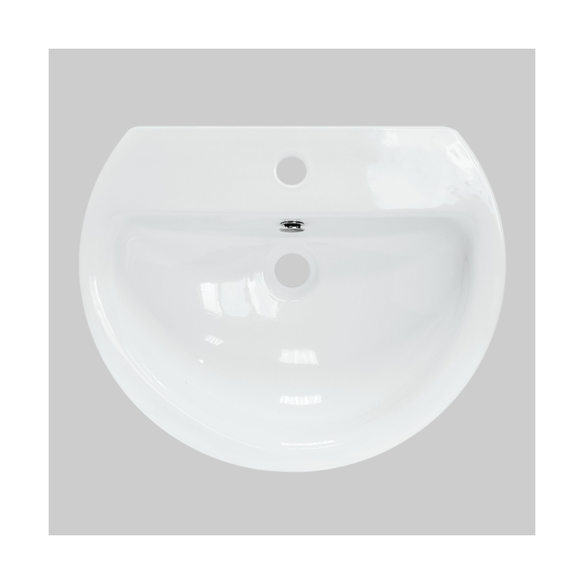 Раковина "best" белая "sanita luxe"  wb.pd/best/55-c/wht.g/s1