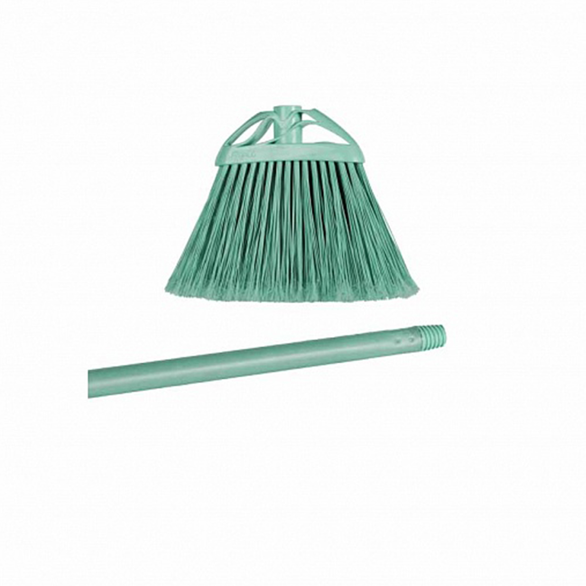 Щетка для пола "ocean" с длин. щетиной и черенком 120 см (голубая) (1/12) "бытпласт"