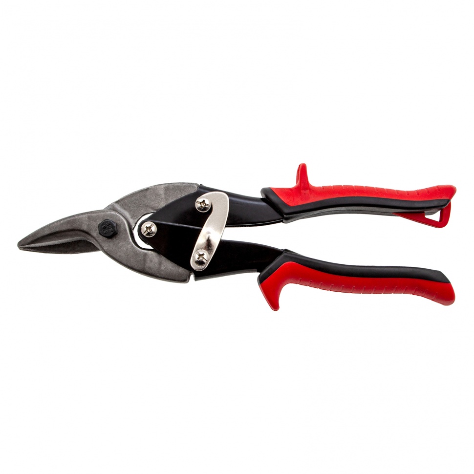 Ножницы по металлу, 250 мм, правые, обрезиненные рукоятки Matrix (78332)