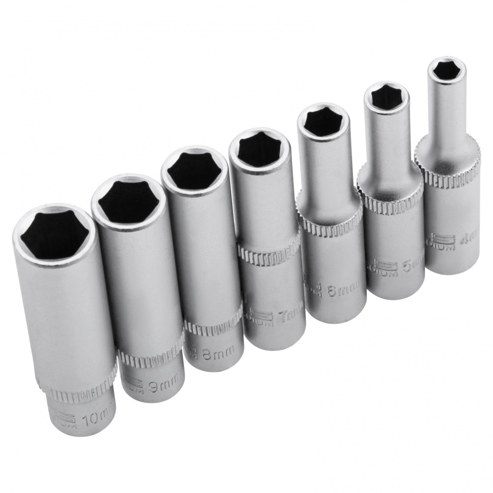 Набор инструмента, 1/4, 3/8, 1/2, Cr-V, S2, усиленный кейс, 151 предмет Stels (14114)