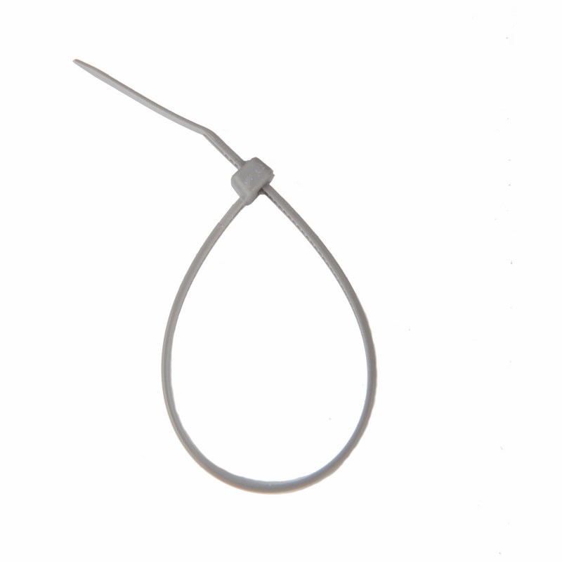 Хомуты нейлон 2,5 х 100 мм (набор 100 шт.), серые (1/10/300) "rexant" 07-0100-3